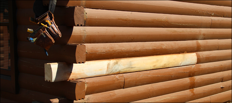 Log Home Damage Repair  Hazard, Kentucky