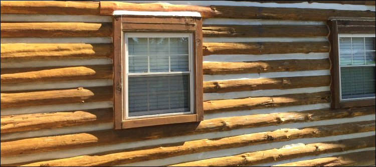 Log Home Whole Log Replacement  Rowdy, Kentucky