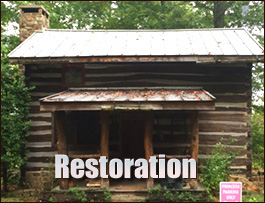 Historic Log Cabin Restoration  Perry County, Kentucky